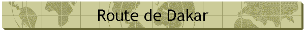 Route de Dakar