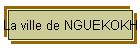 La ville de NGUEKOKH